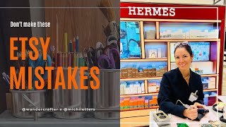 Etsy mistakes you want to avoid (pricing, shipping, and product development)