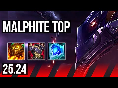 MALPHITE vs AATROX (TOP) | 34K damage | EUW Master | 25.24