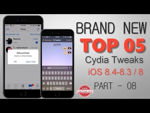 TOP 05 BRAND NEW CYDIA TWEAKS FOR iOS 8.4/8.3/8 - Part 08