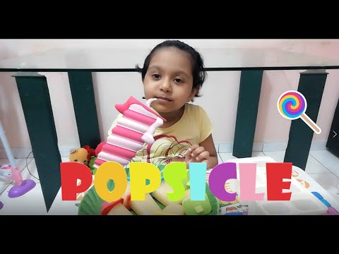 Fruit Popsicle!🍭Ashvika's making Delicious Popsicles! |✨Hrithash✨|#popsicle @hrithash7037