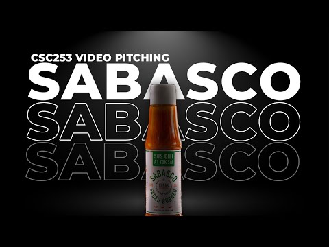 CSC253 VIDEO PITCHING: SABASCO