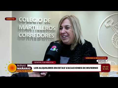 GENERAL PUEYRREDON, LOS ALQUILERES EN ESTAS VACACIONES DE INVIERNO