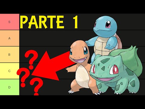 Pokémon TIER LIST - Valuto tutti gli starter