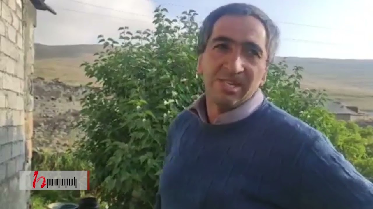 Քոչարյանի վախտով խաղաղ ապրել ենք, հիմա զենք ենք ուզում` չեն տալիս. Նորաբակի բնակիչ