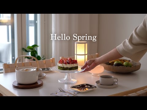 Hello Spring 🌱I A day to clean and refresh our home for spring I Cooking and baking I slow living