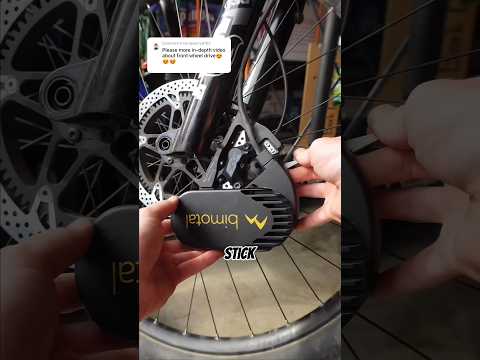 All wheel drive ebike details! #mtb #ebike #shorts