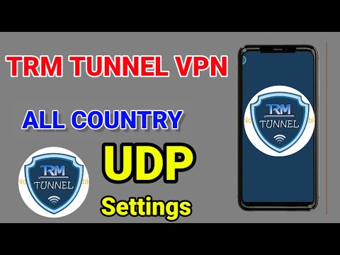 How to setup TRM Tunnel VPN with udp settings for Secure browsing
