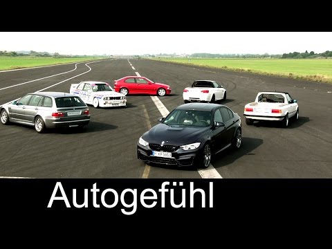 30 Years of BMW M3 Driving and Statics of ALL Generations - Autogefühl