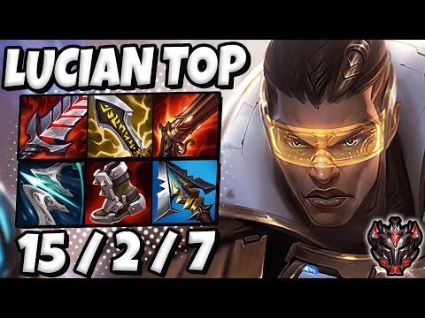 Lucian vs Jayce TOP [ DK Khan ] Patch 12.2 Ranked Grandmaster Korea ✅