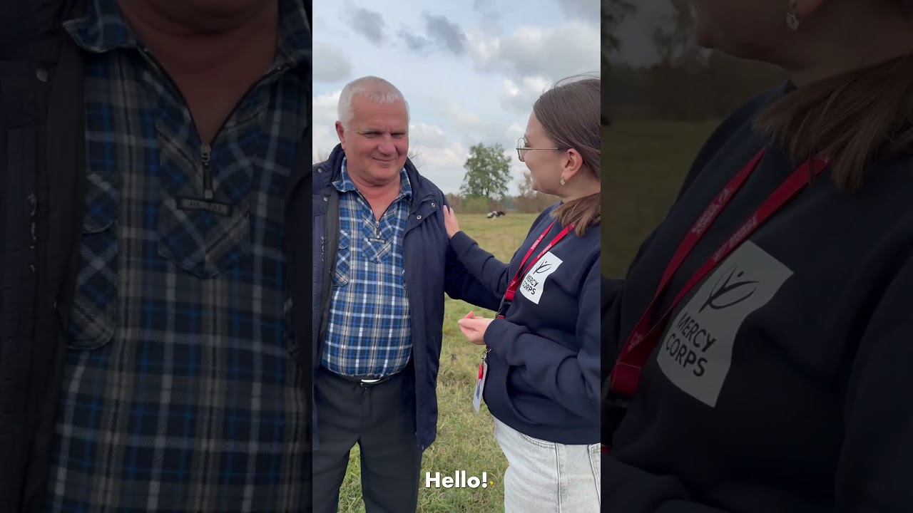 Meet the Ukrainian Farmers Rebuilding their Futures | Mercy Corps | #Shorts