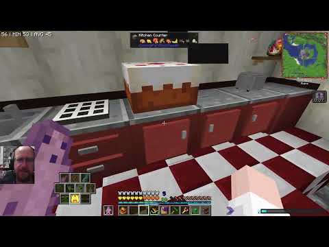 MC Eternal 2 - Ep 48: Orechid Ore Gen Kitchen Building and Ice Making