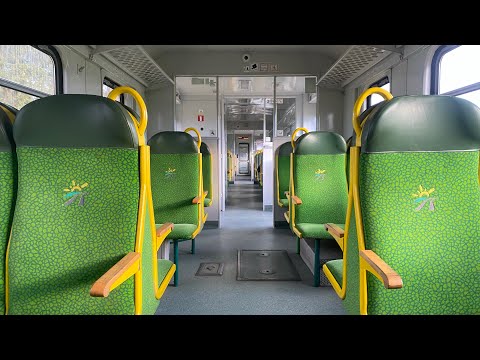 Przejazd EN57-1920 [🚆R61 Tłuszcz-Ostrołęka] na odcinku Rybienko-Leszczydół.