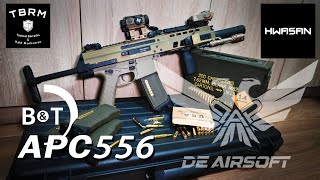 Double Eagle APC556 Unboxing | 樺山HWASAN 太陽能內紅點| 外觀改裝 | 實戰測試 #airsoft #生存遊戲