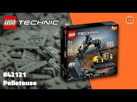 Vidéo LEGO Technic 42121 : Pelleteuse