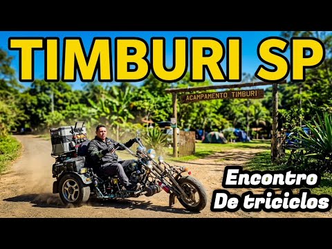 Encontro de triciclos ITS no município de Timburi São Paulo camping do redondo.