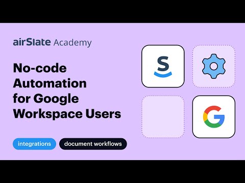 No-Code Automation for Google Workspace Users