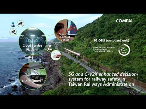 仁寶打造5G智慧鐵道系統 新北市試運行