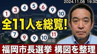 福岡市長選挙、候補予定者11人の紹介 by センキョタイムズさんの記事