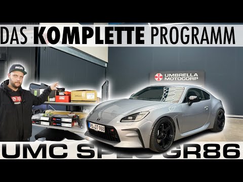The COMPLETE program - Toyota GR86 gets a UMCSpec conversion - rims, suspension, handlebars, brak...