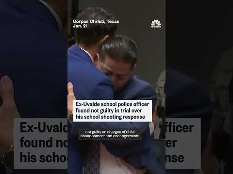 Former Uvalde school officer found not guilty