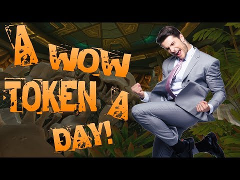 Amazing:  WoW Token A Day 100k+ Guide! -BFA 8.0 Video