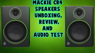 Video thumbnail for ★Mackie CR4 Pair Unboxing, Review, And Sound Test!!★ by JF Reviews