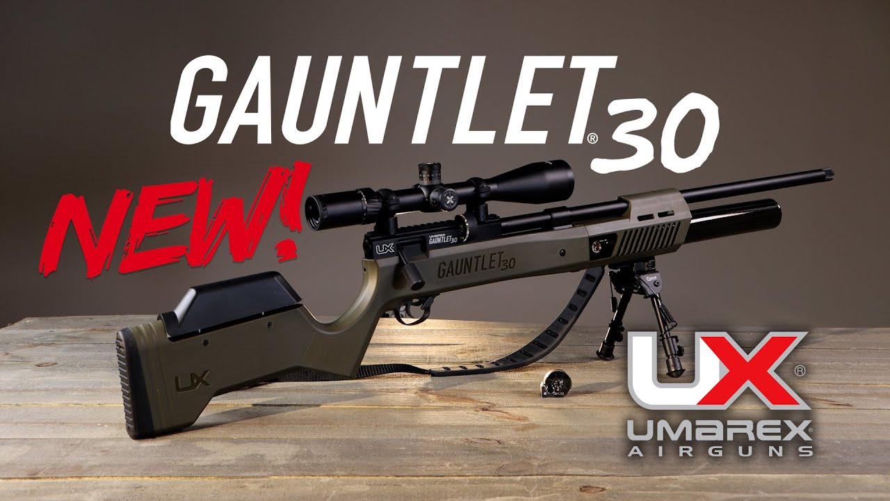 Umarex Gauntlet PCP High Pressure Air Rifle 30/30 cal
