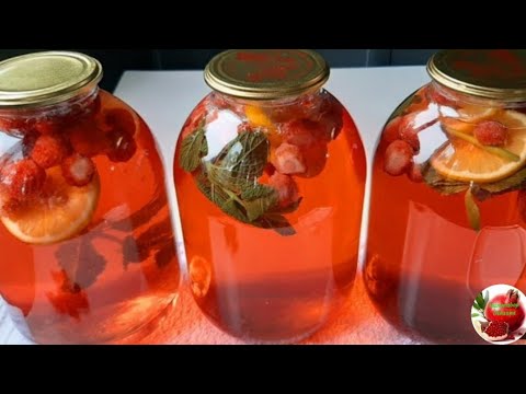 Do more! Strawberry Compote with Mint! MOJITO for the winter! Good luck to those who tried