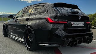 BMW M3 G81 Touring I KP Forged Wheels | Grail Exhaust I REVS & POPS I 2024 |