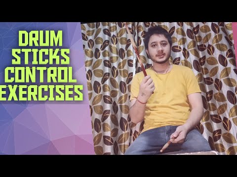 GAURAV SHARMA DRUMS STICK CONTROL AND DRUMS SPEED EXERCISES IN HINDI AND ENGLISH