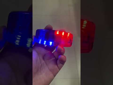 Police Warning LED Shoulder Light
