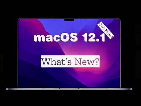 Mac OS Monterey 12.1 is Out Now! - What's New? (All New Features & Changes)