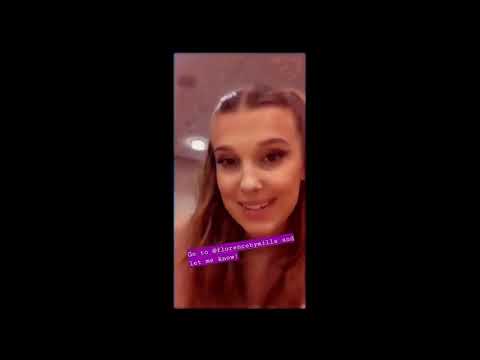 Millie Bobby Brown | Instagram Stories | October 10 - 22, 2019