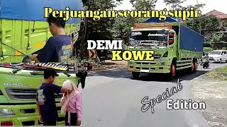 Download lagu DEMI KOWE- Versi perjuangan seorang supir truck JUMINTEN. Original song PENDHOZA||cctvciamiscity mp3