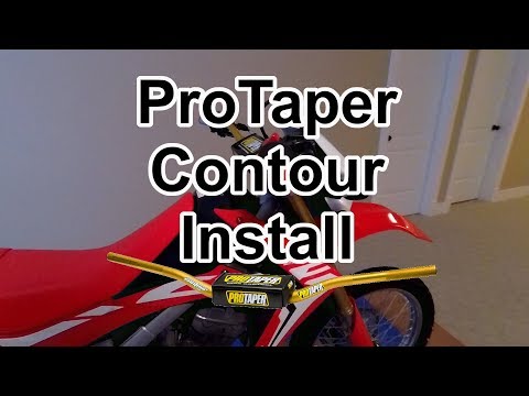 CRF250L ProTaper Contour Handlebar Install