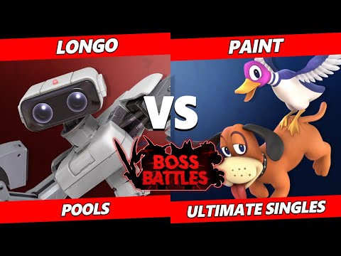 Boss Battles: Phase 1 - Longo (ROB) Vs. Paint (Duck Hunt) SSBU Ultimate Tournament