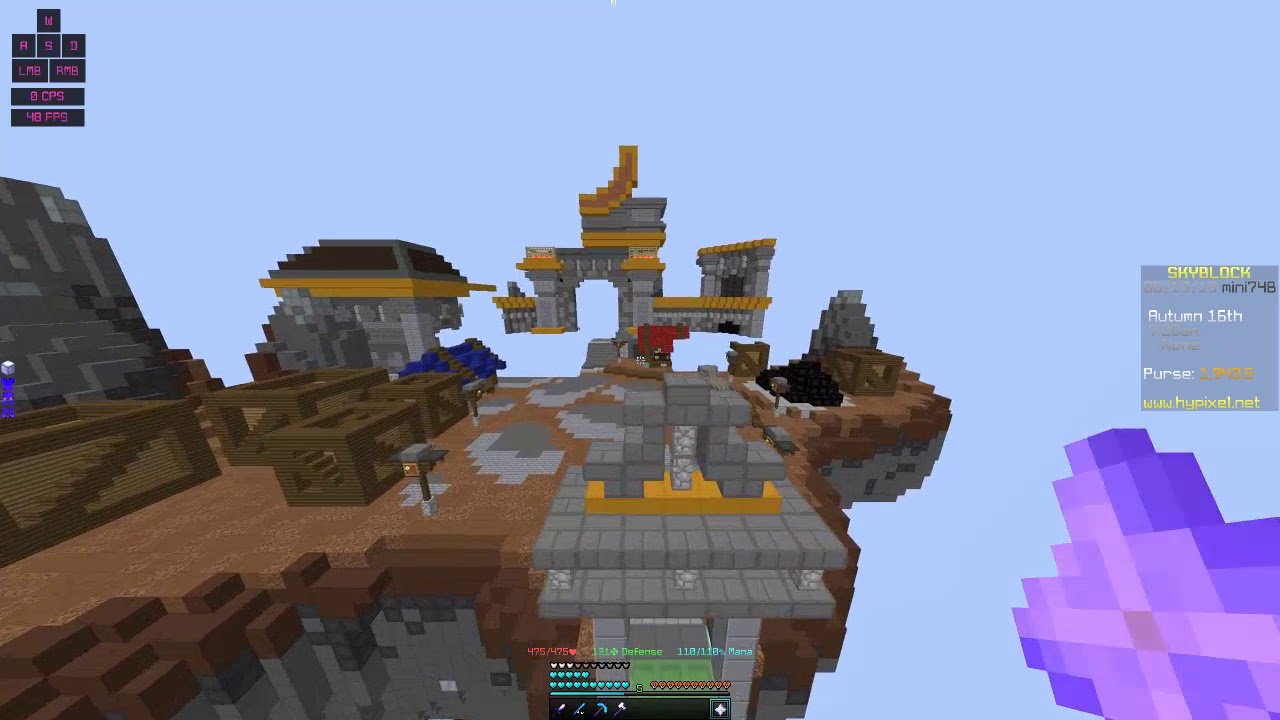 armor stands and shift-clicking bugs in hypixel skyblock