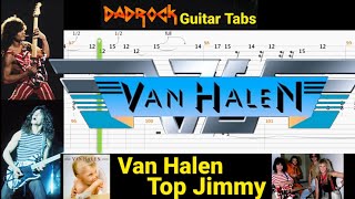 Top Jimmy - Van Halen - Lead Guitar TABS Lesson