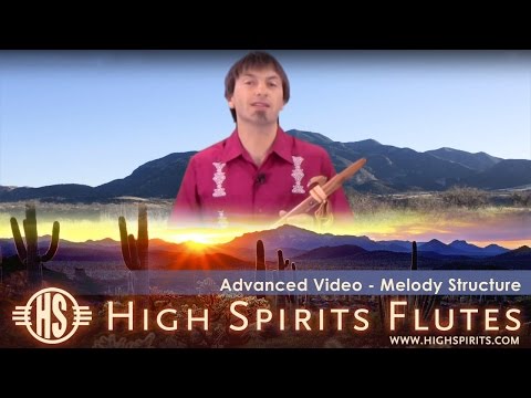 Creating melodies on the Native Flute - tension, resolution and phrasing - Intermediate Techniques