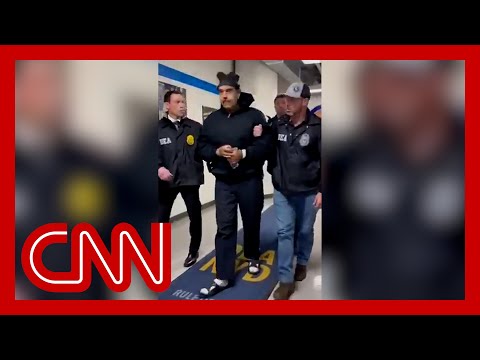 Maduro arrives at the Metropolitan Detention Center in Brooklyn