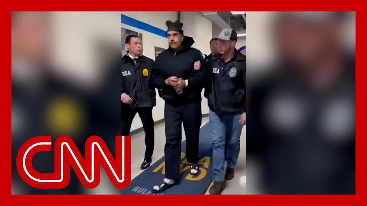 Maduro arrives at the Metropolitan Detention Center in Brooklyn