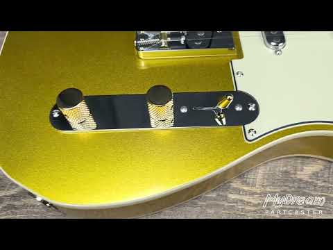 MyDream Partcaster Custom Built - Gold Nashville Quarter Pound Freeway image 11