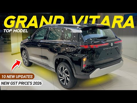 Maruti Suzuki Grand Vitara Alpha Top Model 2026 New Updated Model GST Price Features