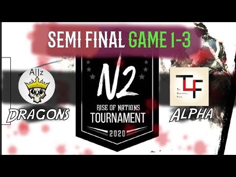 Nomadium 2 Semi Finals: TUF Alpha vs Az Dragons Games 1/2/3 [Rise of Nations Tournament]
