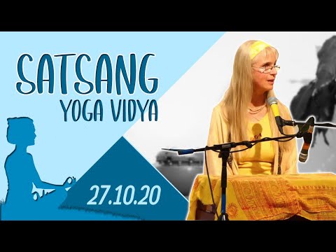 Satsang + Meditation + Mantrasingen + Arati mit Sybille - Yoga Vidya live 20.00 Uhr - 27.10.2020