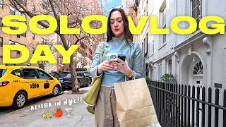 Solo Day in NYC: Exploring the City, Vintage Shopping, and Taking Myself on a Date!!