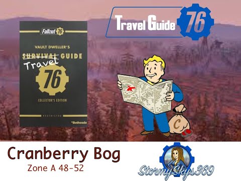 Fallout 76 Travel Guide: Cranberry Bog Zone B location 48 - 52