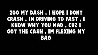 Lil Uzi Vert  - 200 My Dash (Lyrics)