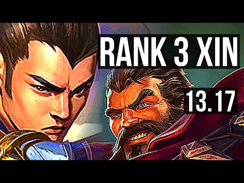 XIN ZHAO vs GRAVES (JNG) | Rank 3 Xin, 6/0/3, 600+ games, Dominating | EUW Challenger | 13.17