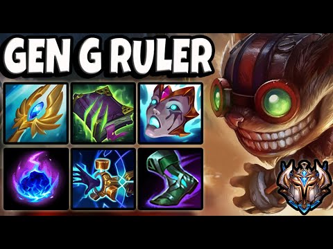Ziggs vs Ezreal ADC [ Gen G Ruler ] Patch 11.14 Ranked Korea ✅
